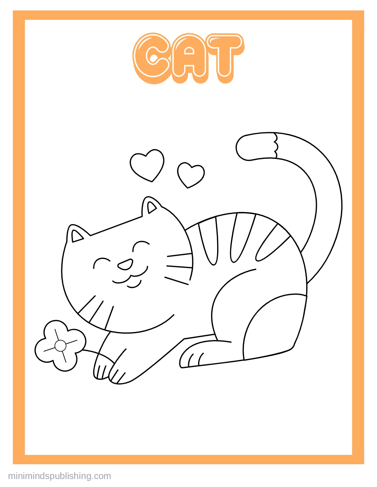 Coloring for Fun 1 — free printable just for fun coloring page for kids