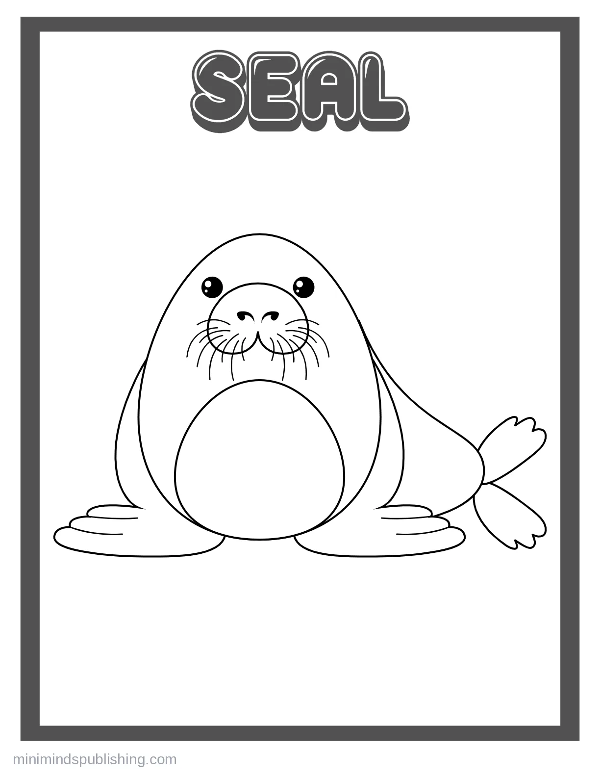 Coloring for Fun 6 — free printable just for fun coloring page for kids