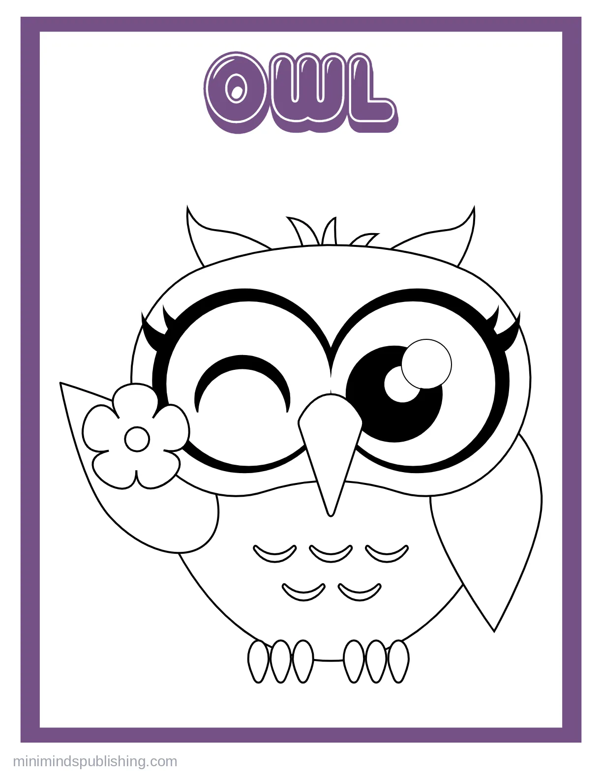 Coloring for Fun 8 — free printable just for fun coloring page for kids