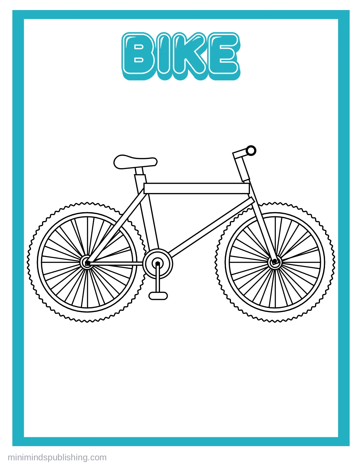 Coloring for Fun 9 — free printable just for fun coloring page for kids