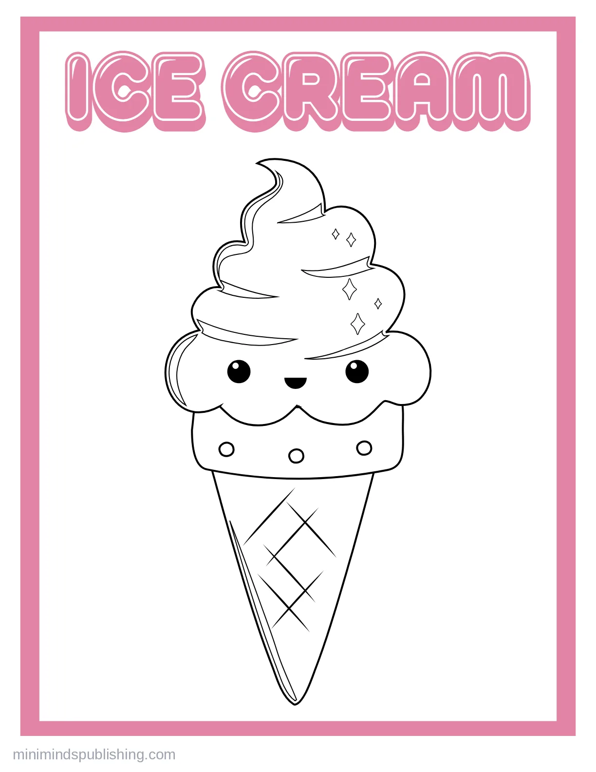 Coloring for Fun 10 — free printable just for fun coloring page for kids