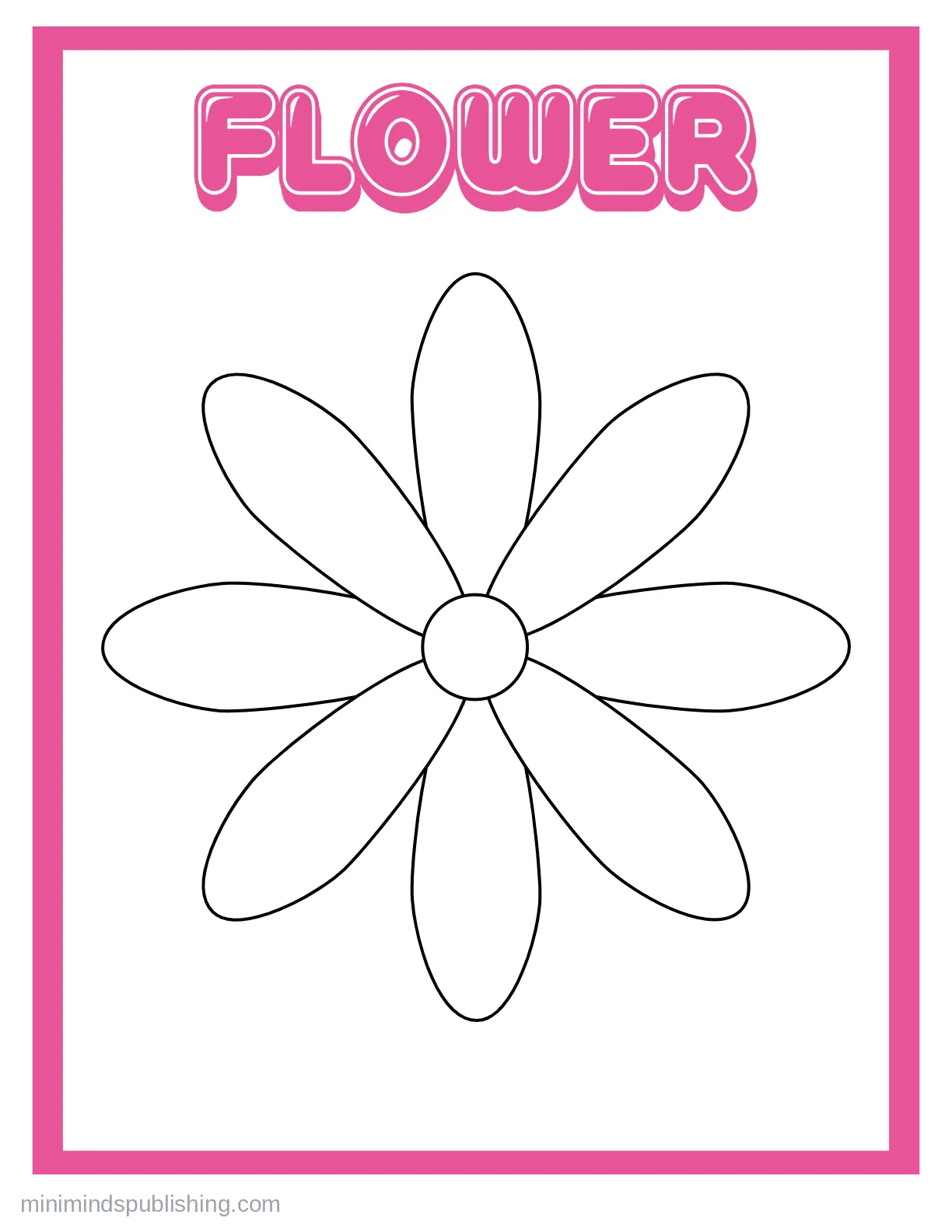 Coloring for Fun 20 — free printable just for fun coloring page for kids
