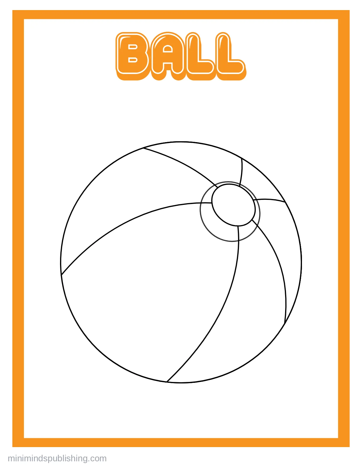 Coloring for Fun 24 — free printable just for fun coloring page for kids