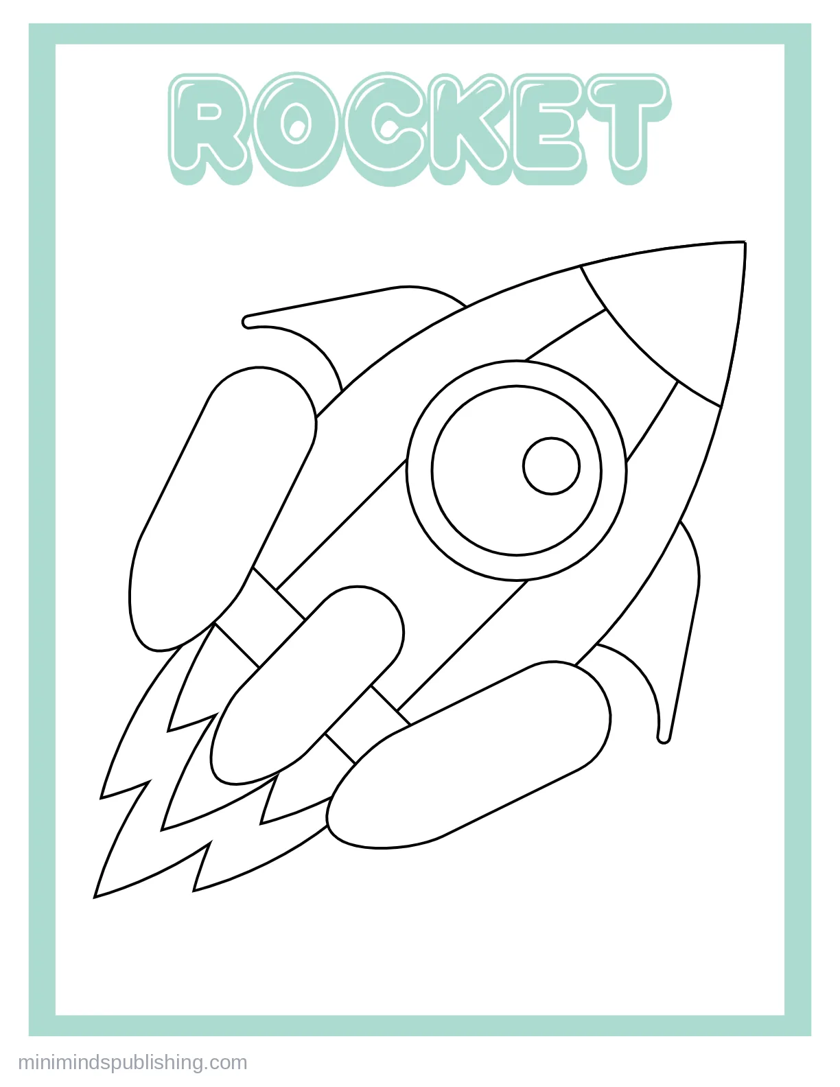 Coloring for Fun 25 — free printable just for fun coloring page for kids