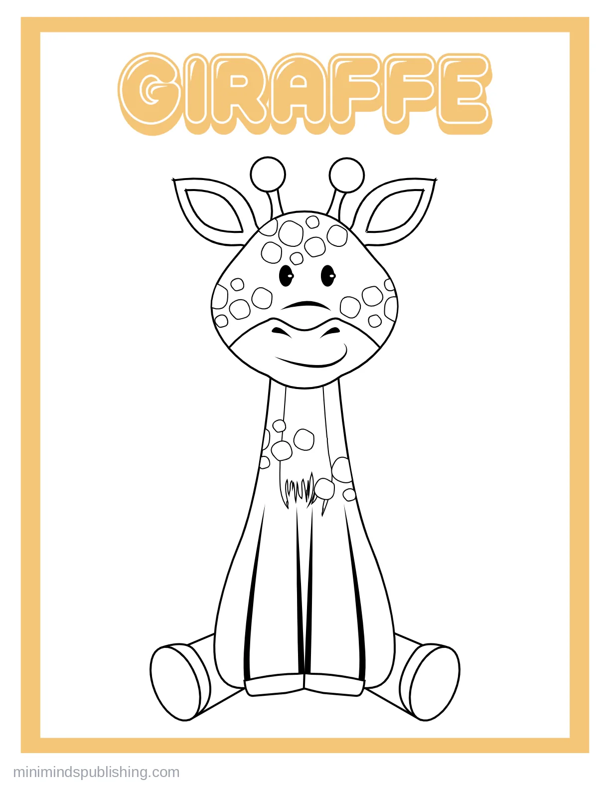 Coloring for Fun 27 — free printable just for fun coloring page for kids