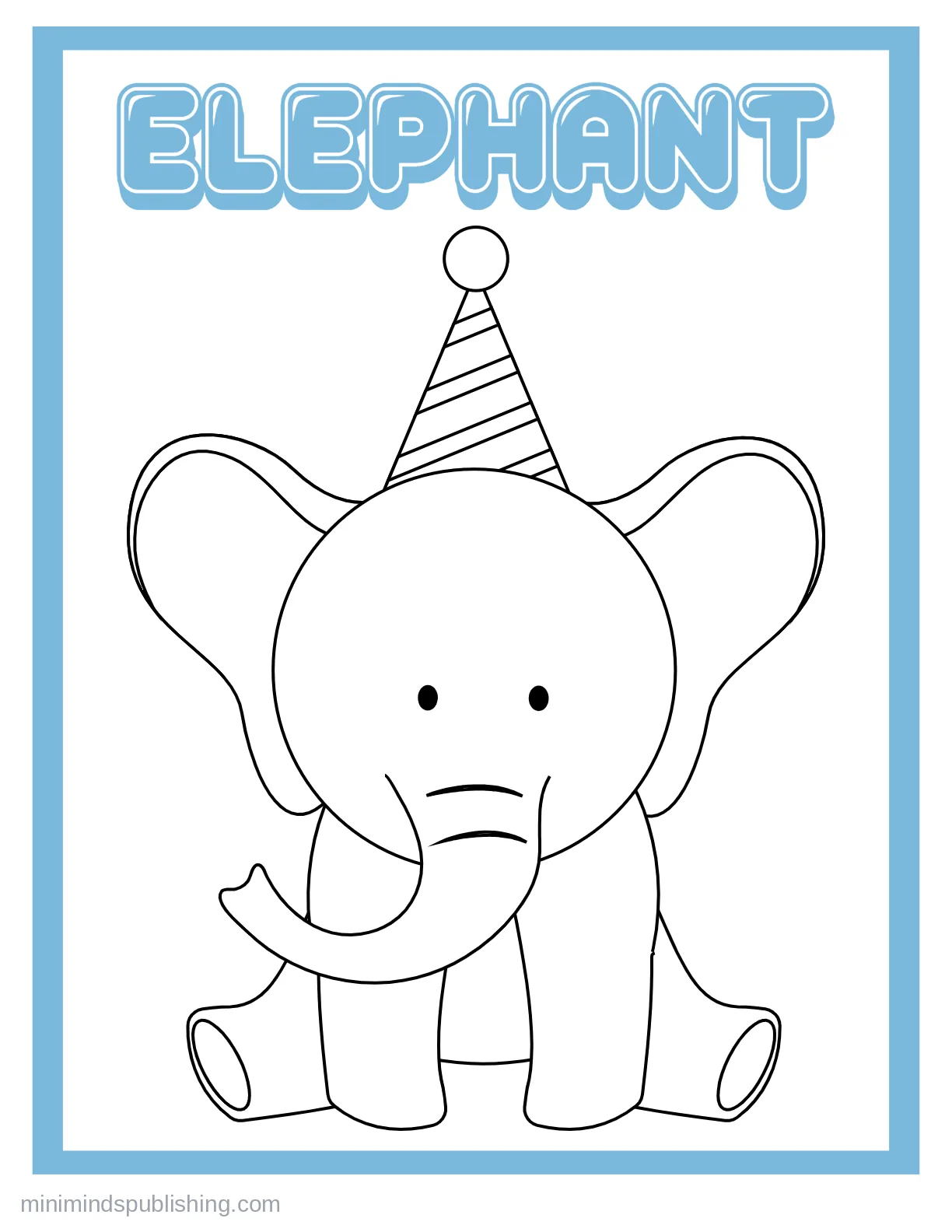 Coloring for Fun 28 — free printable just for fun coloring page for kids
