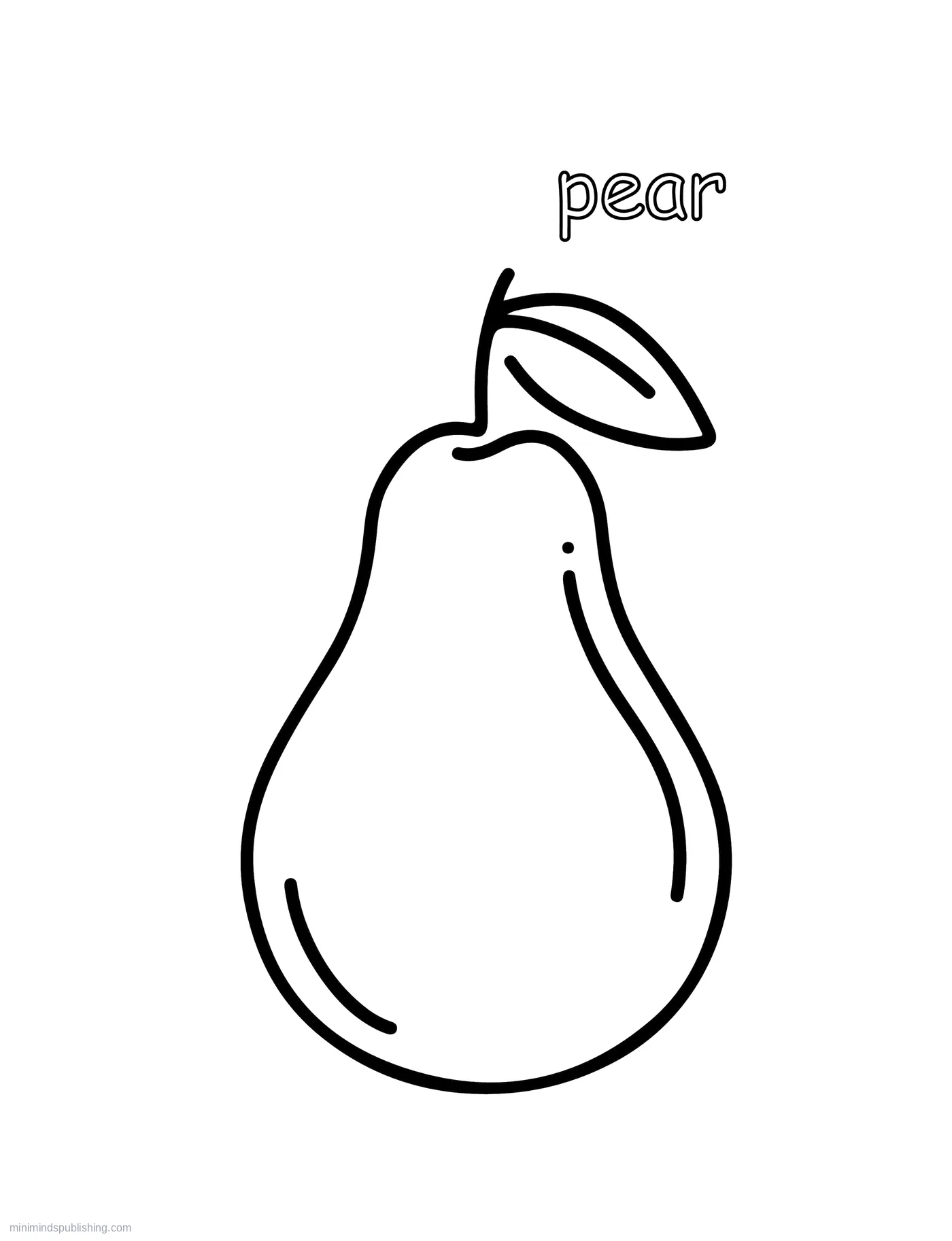 First Coloring Page 1 — free printable first coloring coloring page for kids