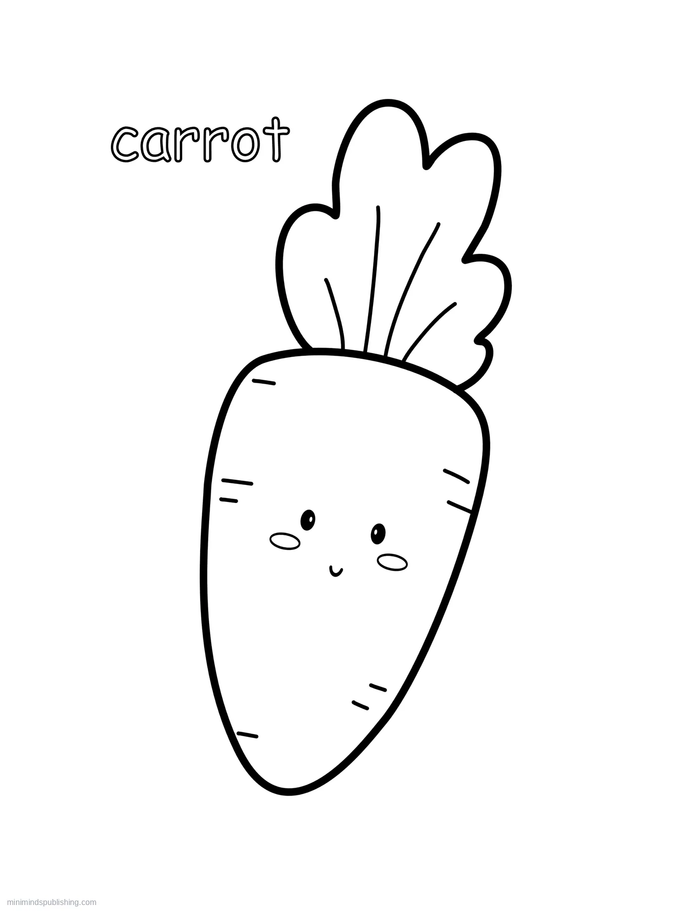 First Coloring Page 7 — free printable first coloring coloring page for kids