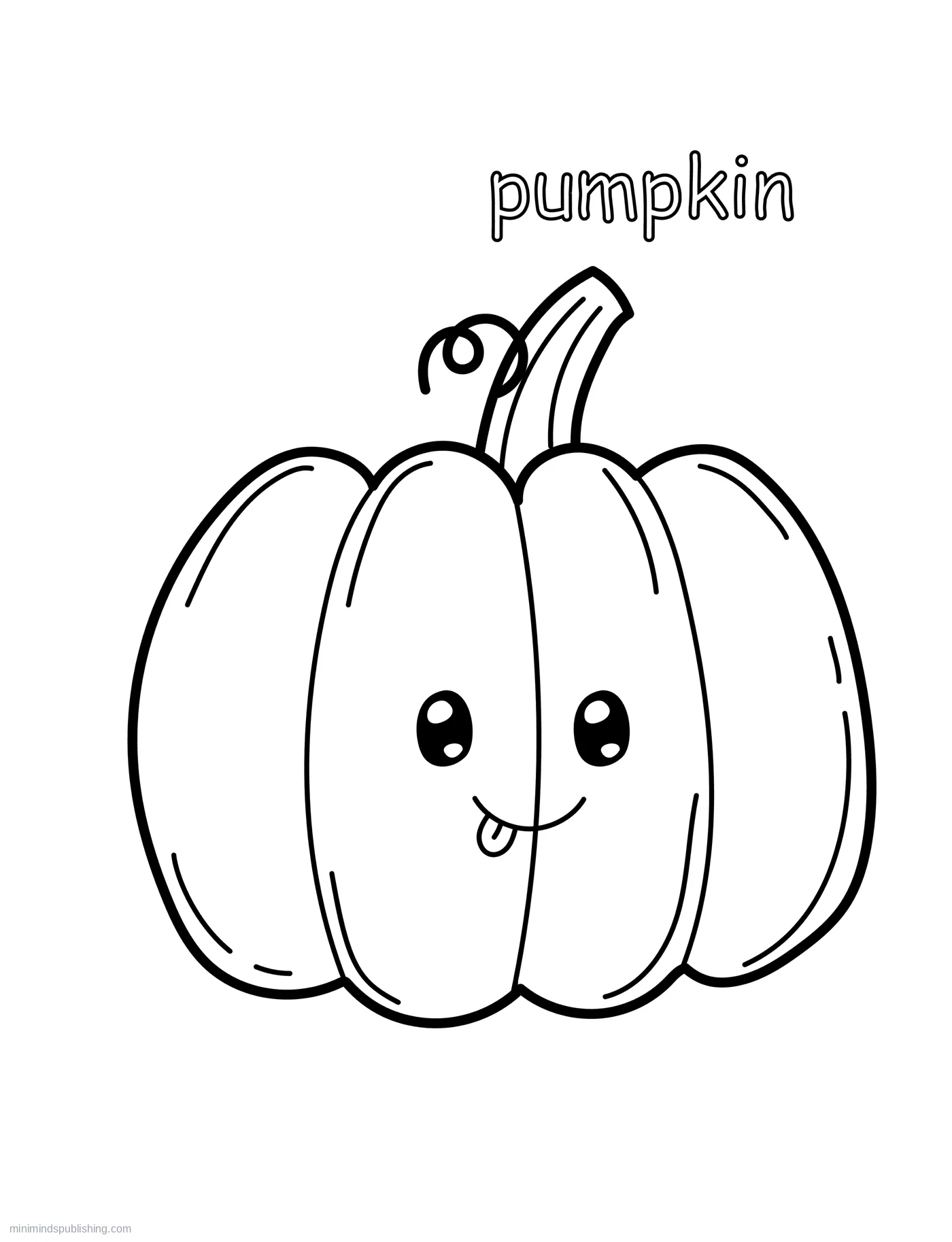 First Coloring Page 20 — free printable first coloring coloring page for kids