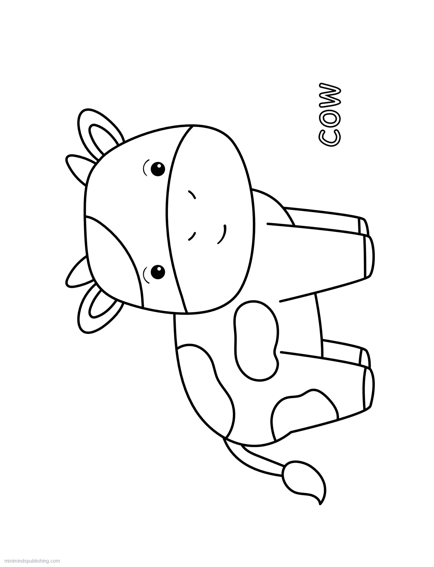 First Coloring Page 33 — free printable first coloring coloring page for kids