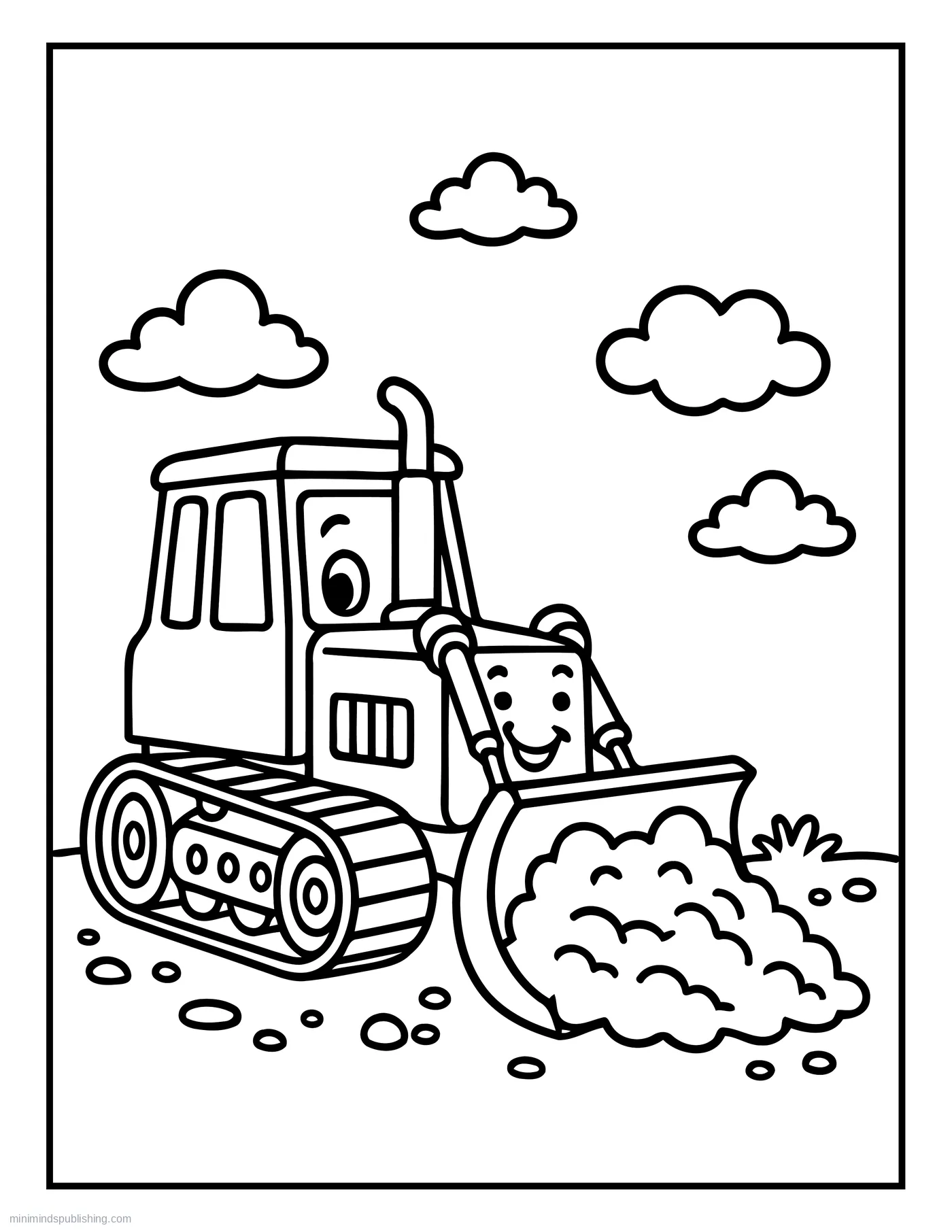 First Vehicle Coloring Page 16 โ free printable first vehicles coloring page for kids