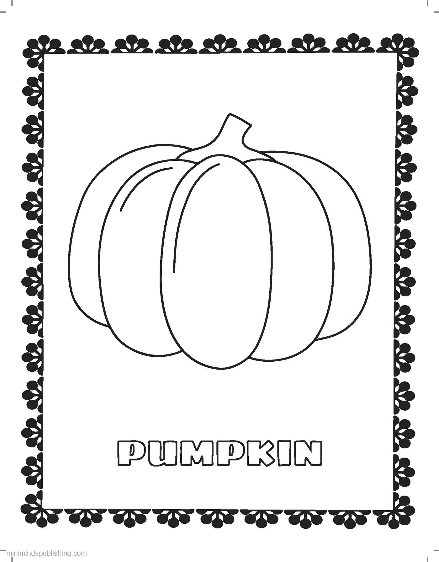 Fruits and Veggies Coloring Page 15 โ free printable fruits & vegetables coloring page for kids