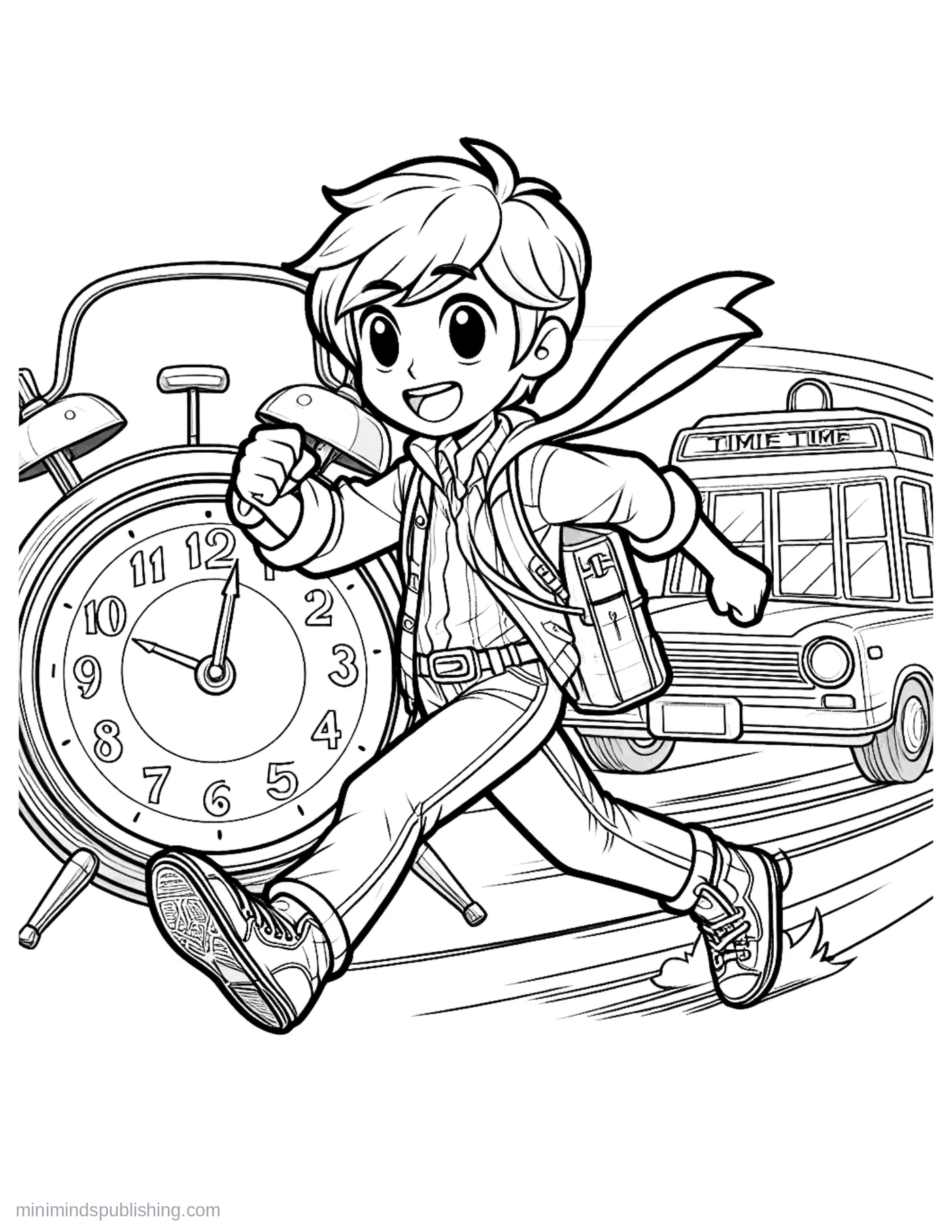 Superhero Coloring Page 8 — free printable superheroes coloring page for kids