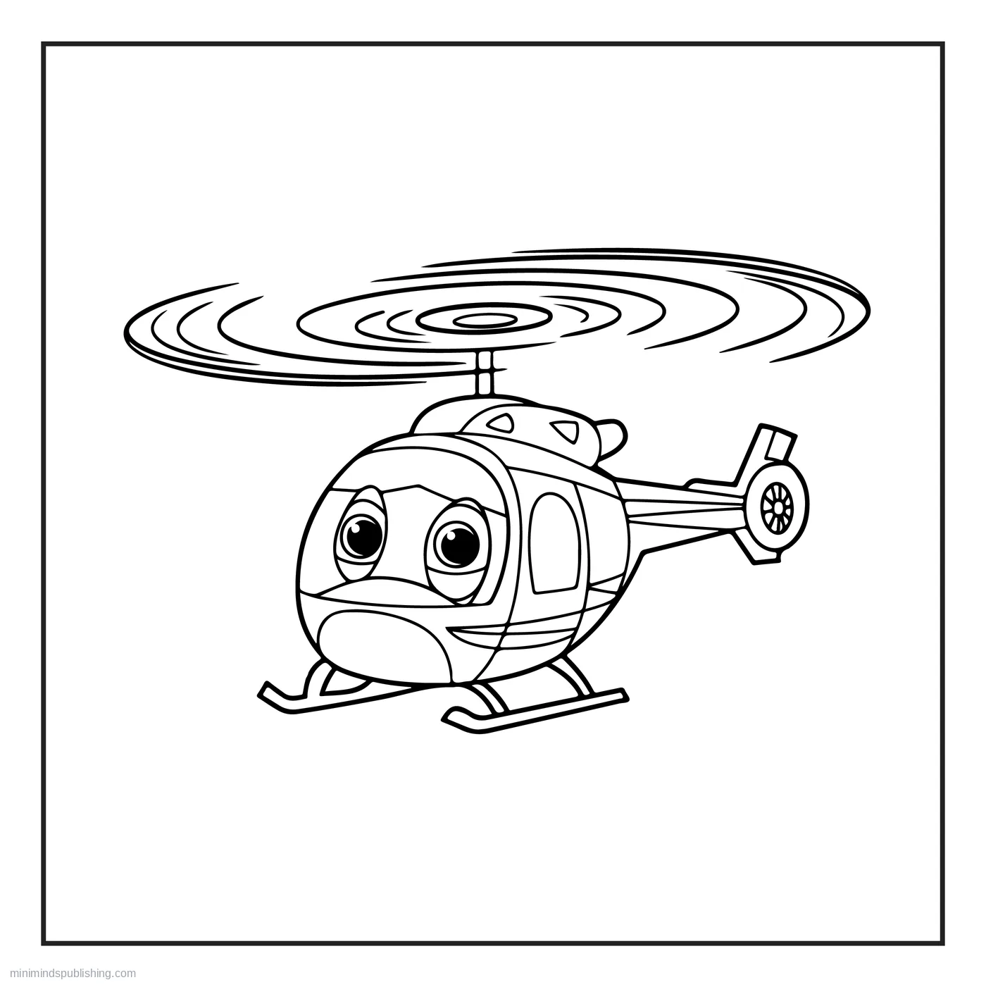 Vehicle Coloring Page 4 — free printable vehicles coloring page for kids