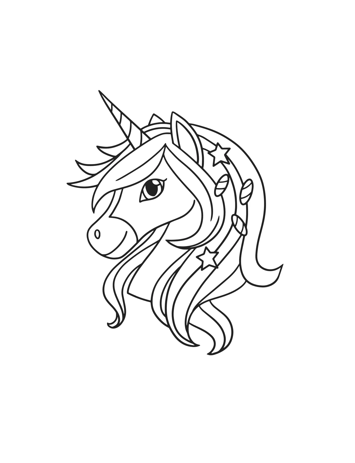 Unicorn and Dino 18 — free printable unicorns & dinosaurs coloring page for kids