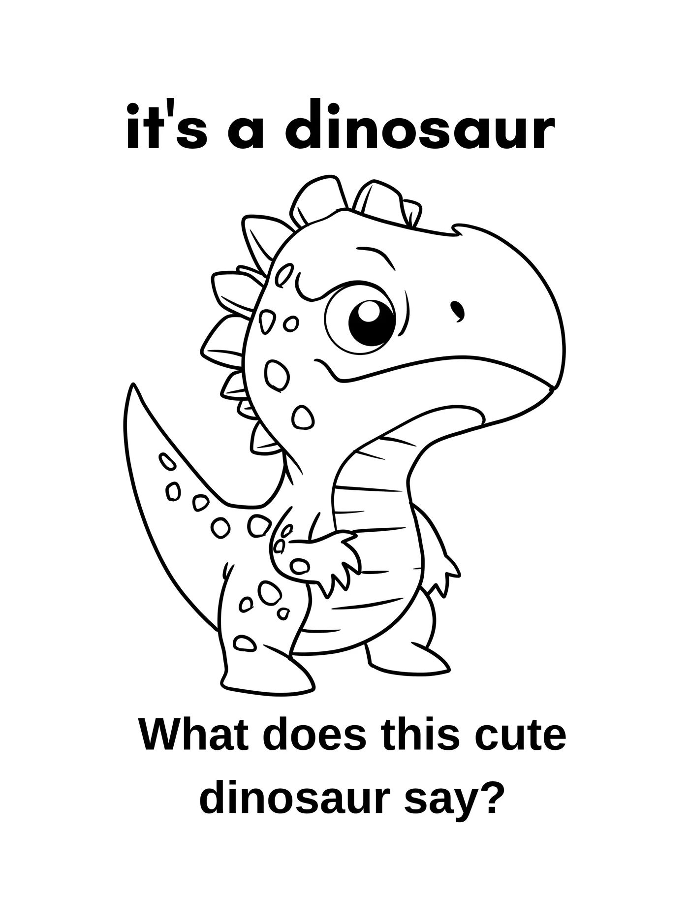 Unicorn and Dino 20 — free printable unicorns & dinosaurs coloring page for kids