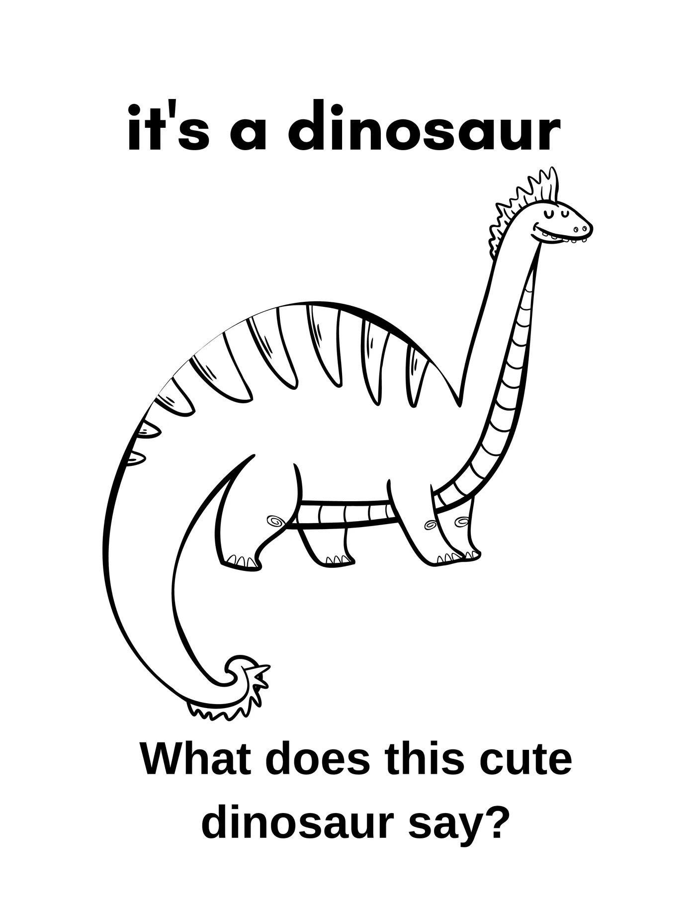 Unicorn and Dino 22 — free printable unicorns & dinosaurs coloring page for kids
